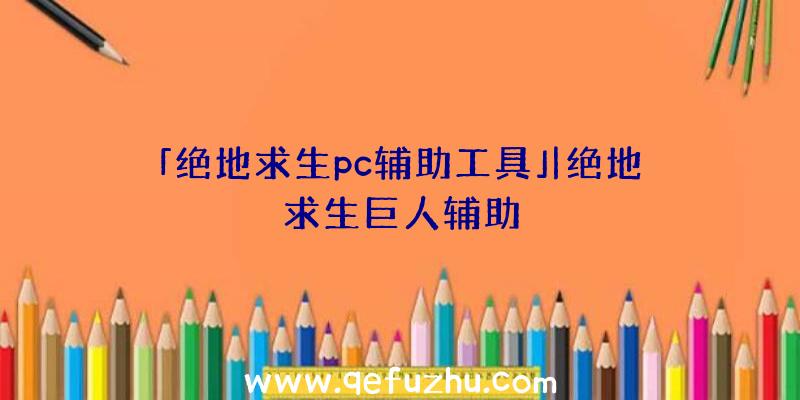 「绝地求生pc辅助工具」|绝地求生巨人辅助